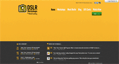 Desktop Screenshot of dslrworkshops.com